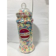 GIFT JARS VICTORIAN LOGN  LARGE MARSHMALLOWS MICRO 1KG JAR SWEETZONE 100% HALAL